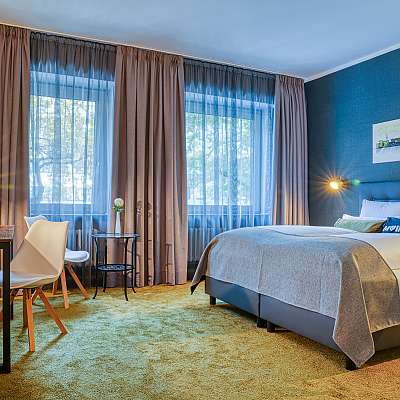 A double room at Centro Hotel Citygate in Hamburg