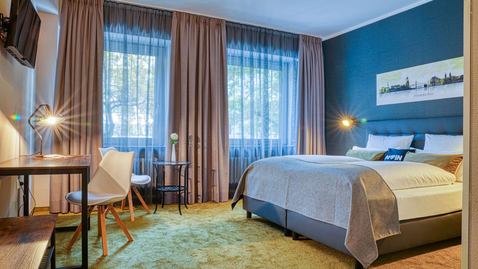 Das Doppelzimmer im Centro Hotel Citygate in Hamburg