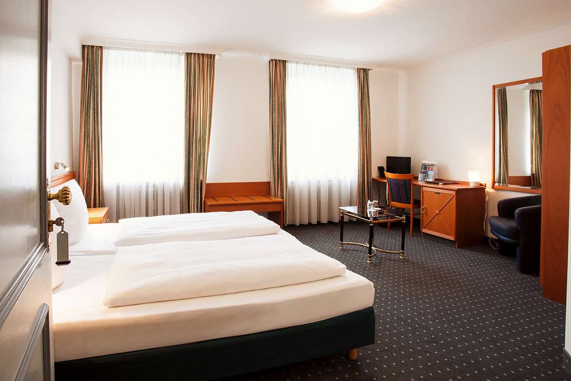 Das Doppelzimmer im Centro Hotel Royal in Köln