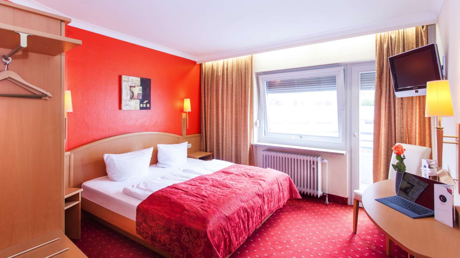 Das Doppelzimmer im Centro Hotel Mondial in München