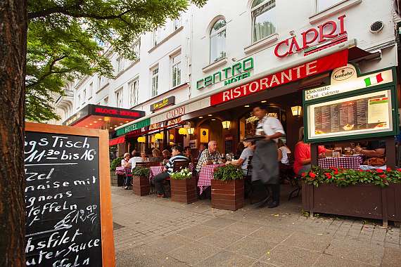 Ristorante Capri - an Italian restaurant in a central location in Hamburg