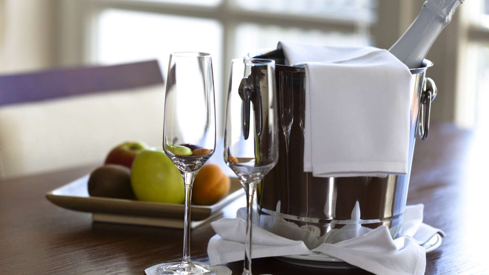 Book the Centro Hotel Celebration Package, including sparkling wine and a fruit basket!